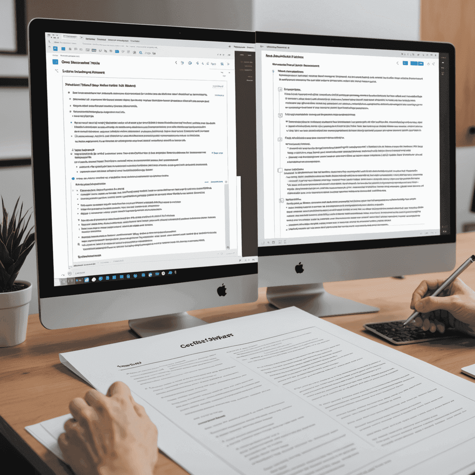 A split-screen showing traditional paper tests on one side and AI-driven digital assessments on the other, emphasizing the contrast in methods